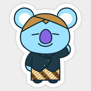 BT21 Koya beskap Sticker